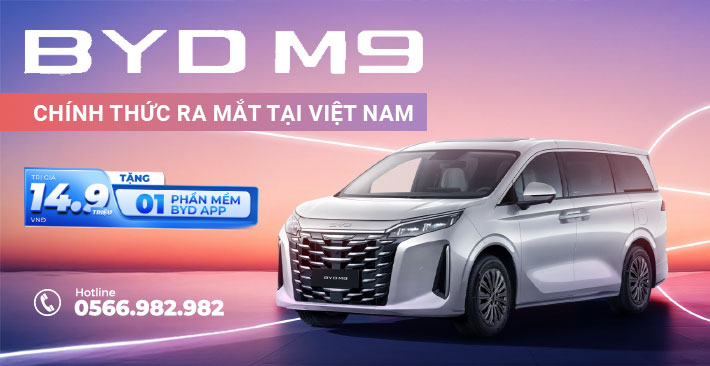 BYD M9 chính thức ra mắt tại Việt Nam
